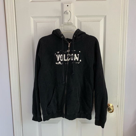 volcom zip up hoodie